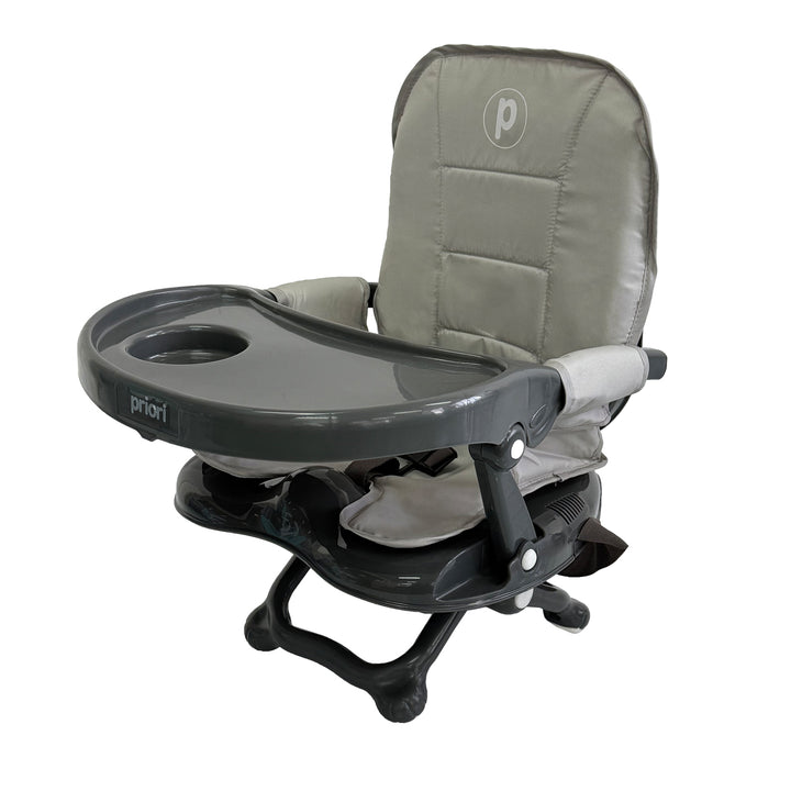 Comedor portátil para bebé - Trona London Negro Priori